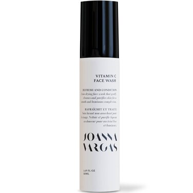 Joanna Vargas Vitamin C Face Wash for Women - Hydrating Face Wash with Witch Hazel &amp; Hyaluronic Acid - Nourishing Vitamin C Facial Wash for Smooth &amp; Glowing Skin - Clarifying Face Wash for Dry Skin