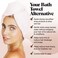 Kitsch Microfiber Hair Towel Wrap for Women - Microfiber Towel, Super Absorbent, Quick Dry, Anti-Frizz - for Long and Short Hairs, Turbans for Women, Hair Wrap - Blush
