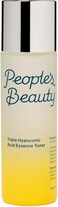People's Beauty Essence Facial Toner and Serum - Made with Triple Hyaluronic Acid and Triple-Plant Moisture Complex for Hydrated, pH Balanced Skin, Vegan &amp; Cruelty-Free, 4 Fl Oz