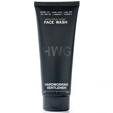 Hardworking Gentlemen Refreshing Face Wash: Hydrating, Anti-Aging, and Cleansing for Soft, Invigorated Skin Aloe Vera, and Vitamins B-5, A, C, &amp; E