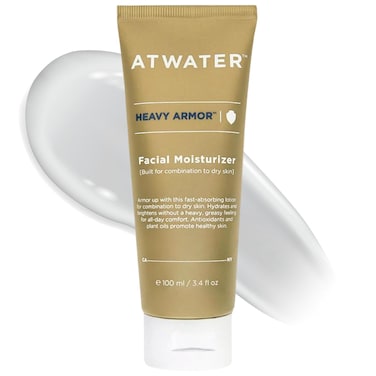 ATWATER Men's Face Moisturizer for Dry Skin with 5% Niacinamide and Shea Butter, 3.4 oz, Face Cream that Strengthens Skin's Moisture Barrier, Anti Aging Face Cream, Day &amp; Night, Unscented
