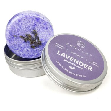 Lavender Herbal Shampoo Bar All Natural, Organic Ingredients - Nourish &amp; Moisturize to Prevent Hair and Scalp Dryness