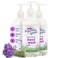 Originally Yellow Plant-Based Hand Soap All Natural Soap Infused with Organic Lavender   Gentle Natural Hand Soap   Pet &amp; Baby-Safe Soap, 16 Fl Oz (3-Pack)