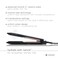 Panasonic nanoe Flat Iron for Healthy, Shiny Hair, Hair Styling Iron with Ceramic Plates and Intuitive Heat Technology, for Straightening, Smoothing and Curling - EH-HS99-K (Black/Rose Gold)