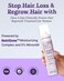 Keranique Women's 5% Topical Minoxidil Foam &ndash; Hair Regrowth Scalp Treatment with Powerful NutriGrow blend - Supports Thicker, Fuller, Healthier Hair &amp; Scalp