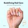 Organic Cuticle Oil for Nails - USA Made - Japanese Treatment for Damaged Nails - Natural Nail Oil Cuticle Repair - Visible Results For Perfect Nails - Nail Strengthener and Growth Reboot Oil 2x10ml