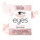 ToGoSpa Rose Gold EYES, Dark Circle Warrior   Premium Clean Anti-Aging Gel Pads with Collagen, Hyaluronic Acid, Aloe Vera, Vitamins C &amp; E, 1 Pack - 3 Pair