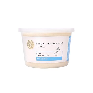 Shea Radiance P.U.R.E Raw Shea Butter   100% Natural &amp; Unrefined Body Butter   Soothes, Softens, &amp; Increases Collagen   Long Lasting Moisture   Moisturizer for Sensitive Skin   Unscented (14 oz)