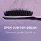 Curl Keeper Styling Brush - Gently Distributes Products and Oils from Roots, Deep Bristles for Thick Hair - Lightweight Hair Accessory