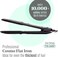 Professional Series Ultra-Smooth Cosmo Flat Iron for Thick Hair by MINT   Powerful Salon-Grade Single-Pass Ceramic Tourmaline Ionic Hair Straightener. Travel-Ready Dual Voltage