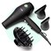 Professional Series Blackbird Infrared Ionic Hair Dryer with Diffuser by MINT   Extremely Quiet and Lightweight Blow Dryer with 1875 Watts of Salon-Grade Drying Power   Ceramic Tourmaline Pro Dryer