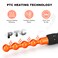 Curling Iron,PARWIN PRO BEAUTY 7 in 1 Curling Wand Set with 7 Interchangeable Barrels and Heat Protective Glove Auto Shut Off Dual Voltage