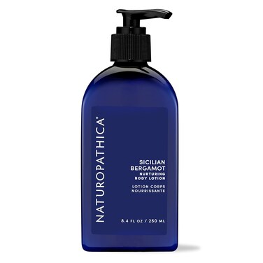 Naturopathica Sicilian Bergamot Hand &amp; Body Lotion, Daily Body Moisturizer with Citrus and Aloe Vera, Body Lotion for Dry Skin, 8.4 fl oz (250 ml)