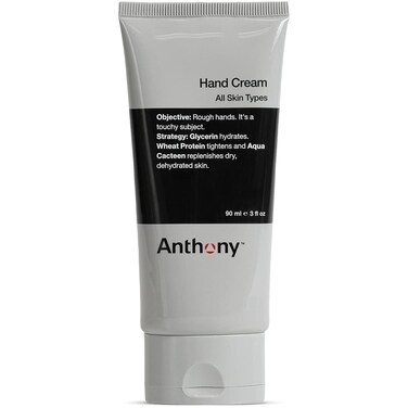 Anthony Hand Cream, 3 Fl Oz, Contains AHAs, Coconut Oil, Shea Butter, Glycerin, Aqua Cacteen; Heals, Hydrates, Soothes Dry, Chapped, Cracked Hands; Diminishes Tough Calluses