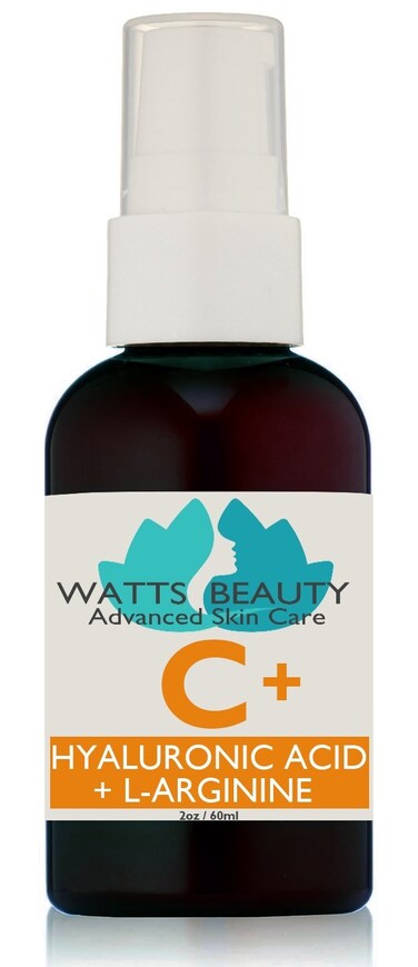 Supercharged Vitamin C Serum with Moisturizing Hyaluronic Acid - Advanced Antioxidant Face and Body Serum - 2 oz