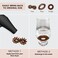 Kitsch Spiral Hair Ties for Women, Coil Hair Ties for Thick Hair, No Crease Hair Tie, Spiral Hair Ties No Damage, Hair Coils &amp; Phone Cord Hair Ties for Thin Hair, Hair Ties Spiral, 4pcs (Brunette)
