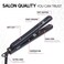 Brilliance New York 1.25 Inch Diamond Ceramic Flat Iron Hair Straightener, Professional Straightener Flat Iron with Anti-Static Ionic Plates