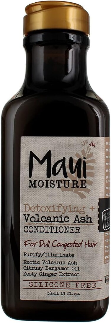 Maui Moisture Conditioner Volcanic Ash 13 Ounce (385ml) (3 Pack)