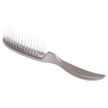 Stanley Home Products Essentials Style Glider Hairbrush &ndash; Detangles - Use on Wet or Dry Hair - Acute Bristles (Pewter)
