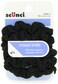 Scunci Effortless Beauty Mini Slinky Black Twisters 18, 3 Count
