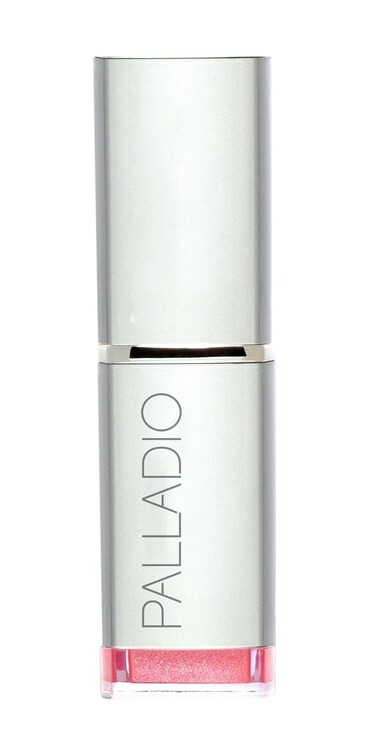 Palladio Herbal Lipstick, Rich Pigmented and Creamy Lipstick, Infused with Aloe Vera, Chamomile &amp; Ginseng, Prevents Lips from Drying, Combats Fine Lines, Long Lasting Lipstick, Petal Pink