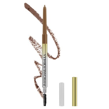 Physicians Formula Eyebrow Retractable Slim Definer Brow Pencil, Taupe Brown, Dual-Sided Brow Brush, Fine Tip, Shapes, Defines, Fills Brow Makeup   Dermatologist Tested, Clinicially Tested