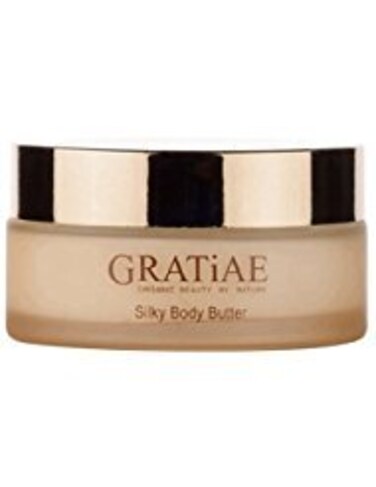 Gratiae organic beauty by nature silky body butter, anti aging skin care shea butter, moisturizer, hydrating stretch mark cream, firming, neck &amp; D&eacute;collet&eacute;, Passion Fruit &amp; Lime 5.95Fl.oz