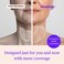 BLUMBODY Neck Wrinkle Patches - Anti Aging Neck Wrinkle Pads for More Visible Skin Firming &amp; Neck Tightening - Overnight Reusable Silicone Wrinkle Patches - Crepe Erase &amp; Neck Lift (1.5-mo Supply)
