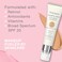 Neutrogena Healthy Skin Anti-Aging Perfector Tinted Facial Moisturizer and Retinol Treatment with Broad Spectrum SPF 20 Sunscreen with Titanium Dioxide, 60 Medium to Deep, 1 fl. oz