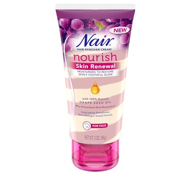 Nair Hair Remover Nourish Skin Renewal Face 3 Ounce (88ml) (6 Pack)