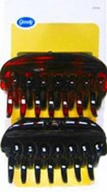 Goody WoMens Classics Claw Clip, Round, Medium, 2 Count