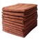 Eurow Microfiber Bleachproof Ultra Absorbent Salon Towels, 16 x 29 Inches, 10-Pack, Brown