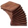 Eurow Microfiber Bleachproof Ultra Absorbent Salon Towels, 16 x 29 Inches, 10-Pack, Brown