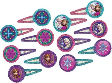 Hair Clip Favors 12 Pieces   Disney&copy; Frozen Collection   Party Accessory