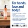 Dr. Bronner's 3-in-1 Orange &amp; Lavender Organic Hand and Body Lotion, Made with Organic Oils, Used for Hands, Face and Body, Certified Fair Trade &amp; Vegan Friendly, 236ml Recycled Bottle