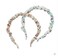 Scunci Collection Skinny Ruched Headband - Ditzy Print - 2pk