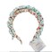 Scunci Collection Skinny Ruched Headband - Ditzy Print - 2pk
