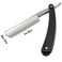 Union Razors SR3 Straight Edge Razor with Smooth Black Handle
