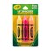 Lip Smacker Crayola Crayon Flavored Lip Balm - Moisturizing, Soothing Trio Banana Mania, Pink Sherbert, &amp; Outrageous Orange