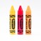 Lip Smacker Crayola Crayon Flavored Lip Balm - Moisturizing, Soothing Trio Banana Mania, Pink Sherbert, &amp; Outrageous Orange