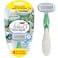 BIC Soleil Escape Women's Disposable Razors With 5 Blades for a Sensorial Experience and Comfortable Shave, Pack of Jasmine &amp; Eucalyptus Scented Handle Shaving Razors for Women, 4 Count
