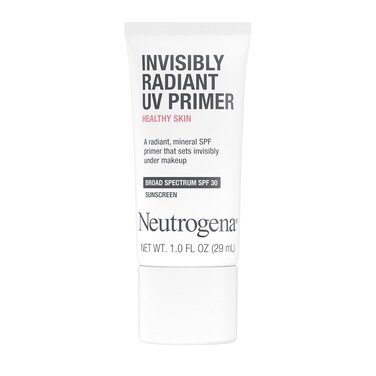 Neutrogena Healthy Skin Invisibly Radiant UV Face Primer with SPF 30, Mineral SPF Primer Sets Invisibly Under Makeup, Broad Spectrum SPF 30 Sunscreen, Suitable for All Skin Types, 1 fl. oz