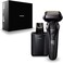 Panasonic ARC6 Luxury 6-Blade Men's Electric Shaver (ES-LS9A-K) Bundle Including: Clean and Charge Station, Panasonic ER389K Rechargeable Beard and Mustache Trimmer, Fiber Cloth, Case for Shaver, More