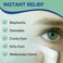 Dr. Fischer Tea Tree Oil Eye Wipes - Hypoallergenic Eyelid Wipes for Sensitive Eyes with Hyaluronic Acid and Chamomile, Makeup Remover, Daily Cleanser (30 wipes)
