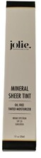 Jolie Mineral Sheer Tint SPF 20 Oil Free - Face Tinted Moisturizer - Hydration - Coverage - Makeup - Mineral Formula - Vegan (Cameo Glow)