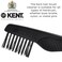 Kent LPC2 Brush Cleaning Rake Tool - Hair and Dandruff Remover for Brushes, Combs, and Grooming Tools
