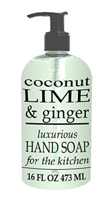 Greenwich Bay Trading Co. Luxurious Hand Soap For The Kitchen, 16 Ounce, Coconut Lime &amp; Ginger