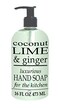Greenwich Bay Trading Co. Luxurious Hand Soap For The Kitchen, 16 Ounce, Coconut Lime &amp; Ginger