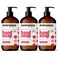 Everyone Liquid Hand Soap, 12.75 Ounce (Pack of 3), Ruby Grapefruit, Plant-Based Cleanser with Pure Essential Oils (Packaging May Vary)