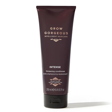 Grow Gorgeous Intense Conditioner - With Caffeine and Omegas for Thicker, Fuller Hair - Vegan, 8.45 oz.